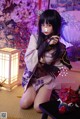 橙子喵酱 Cosplay 雷神